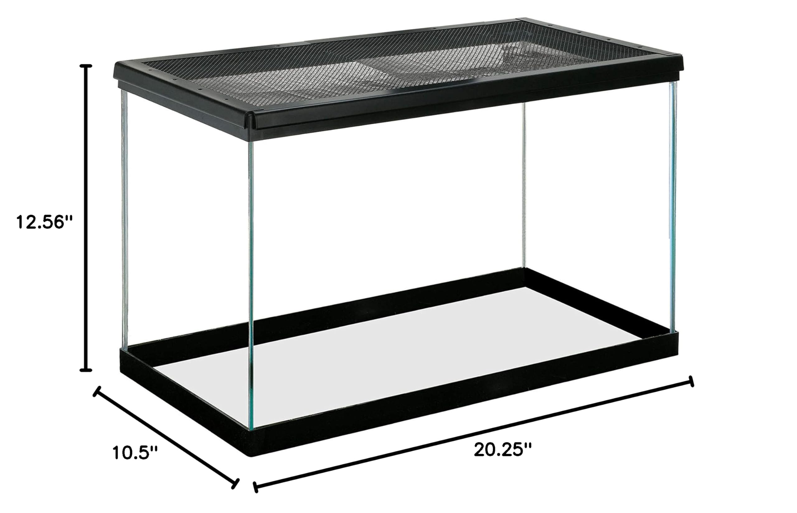 Zilla 10 Gallon Pet Reptile Starter Habitat Kit with Light and Heat for Small Desert Dwelling Animals - Image 6