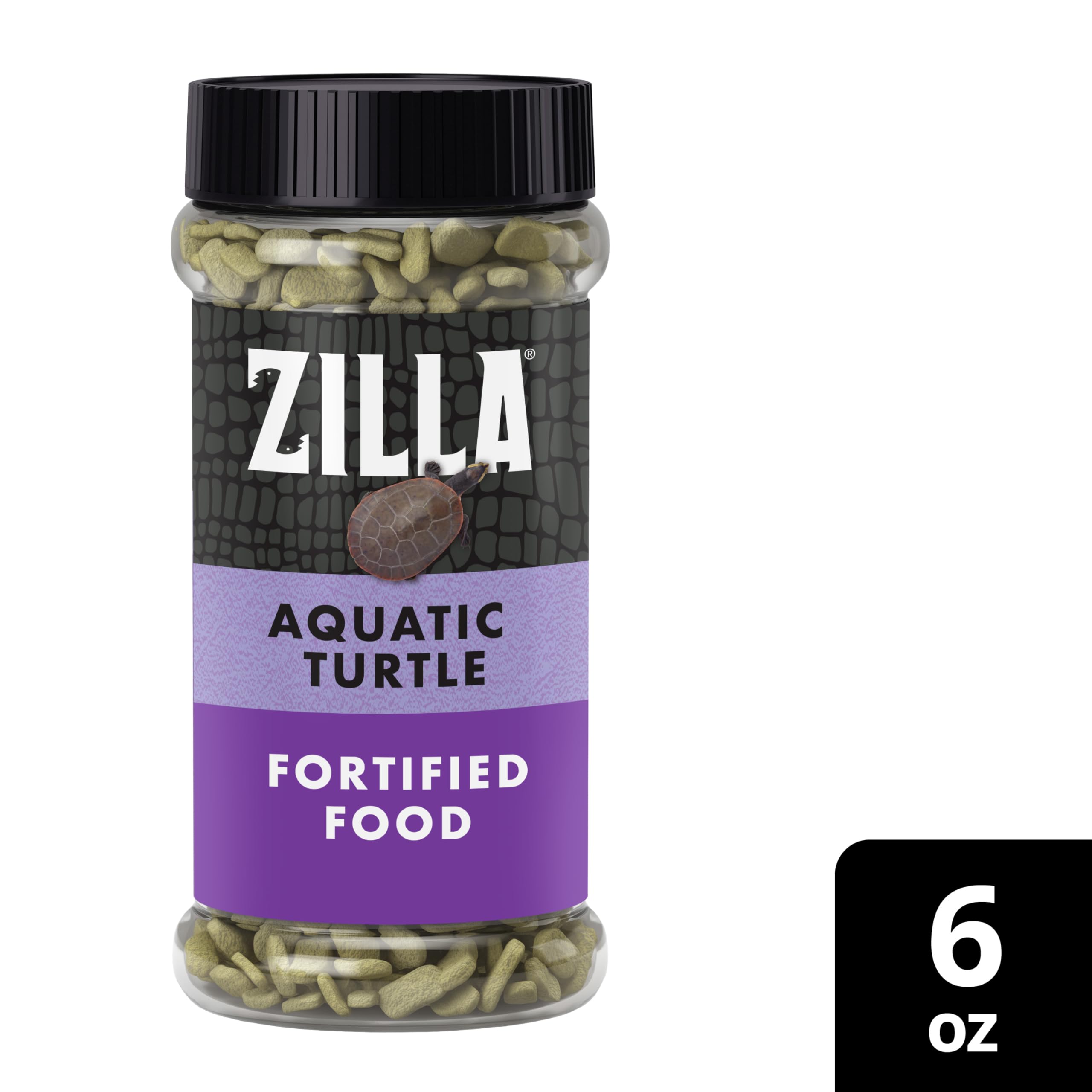 Zilla Fortified Food for Aquatic Turtles, Complete Nutritional Diet, Supports Excellent Shell Color and Activity, Extruded Pellets, 6 ounces - Image 11