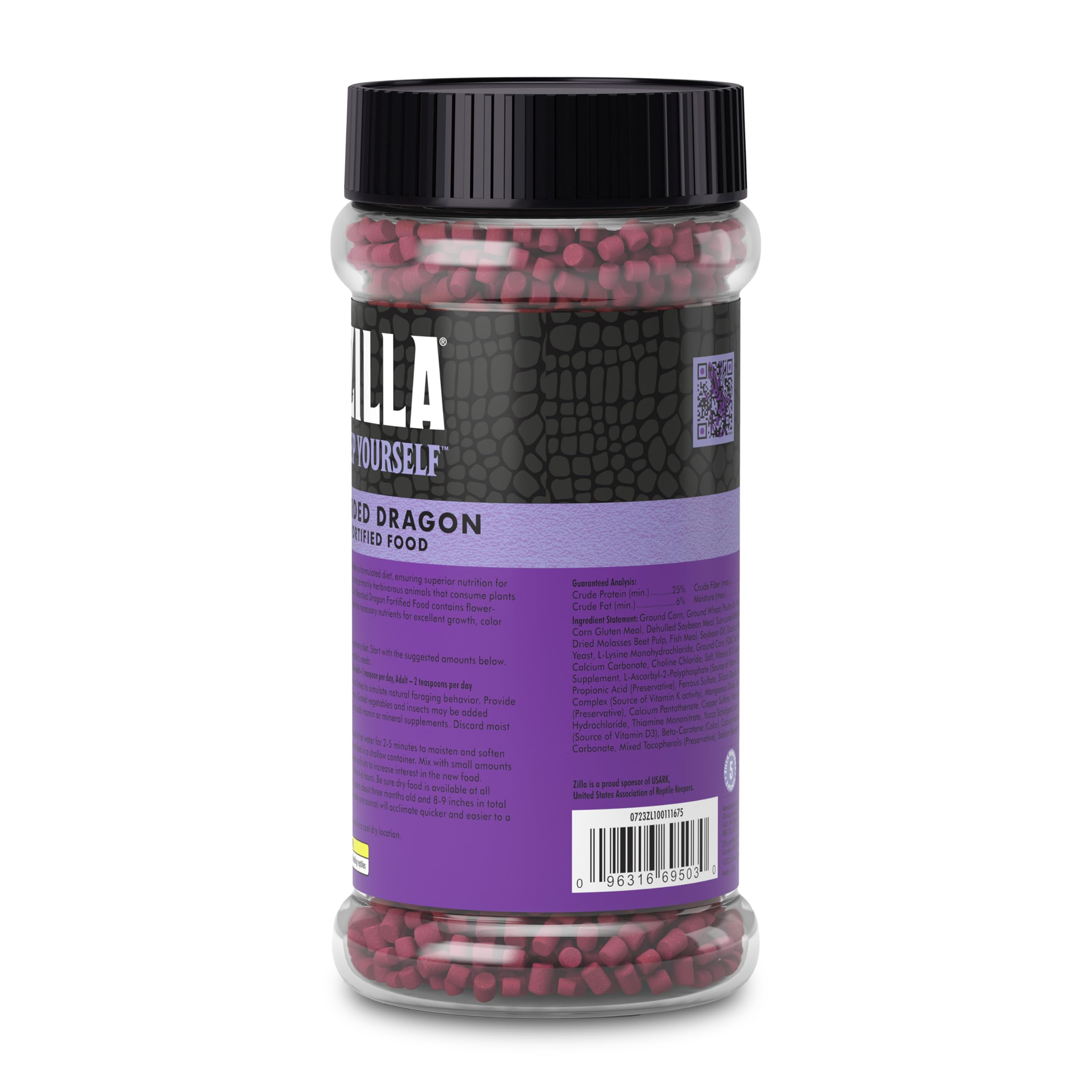 Zilla Fortified Food for Bearded Dragons, Complete Nutritional Diet, Supports Excellent Growth and Color, Extruded Pellets, 6.5 ounces - Image 10