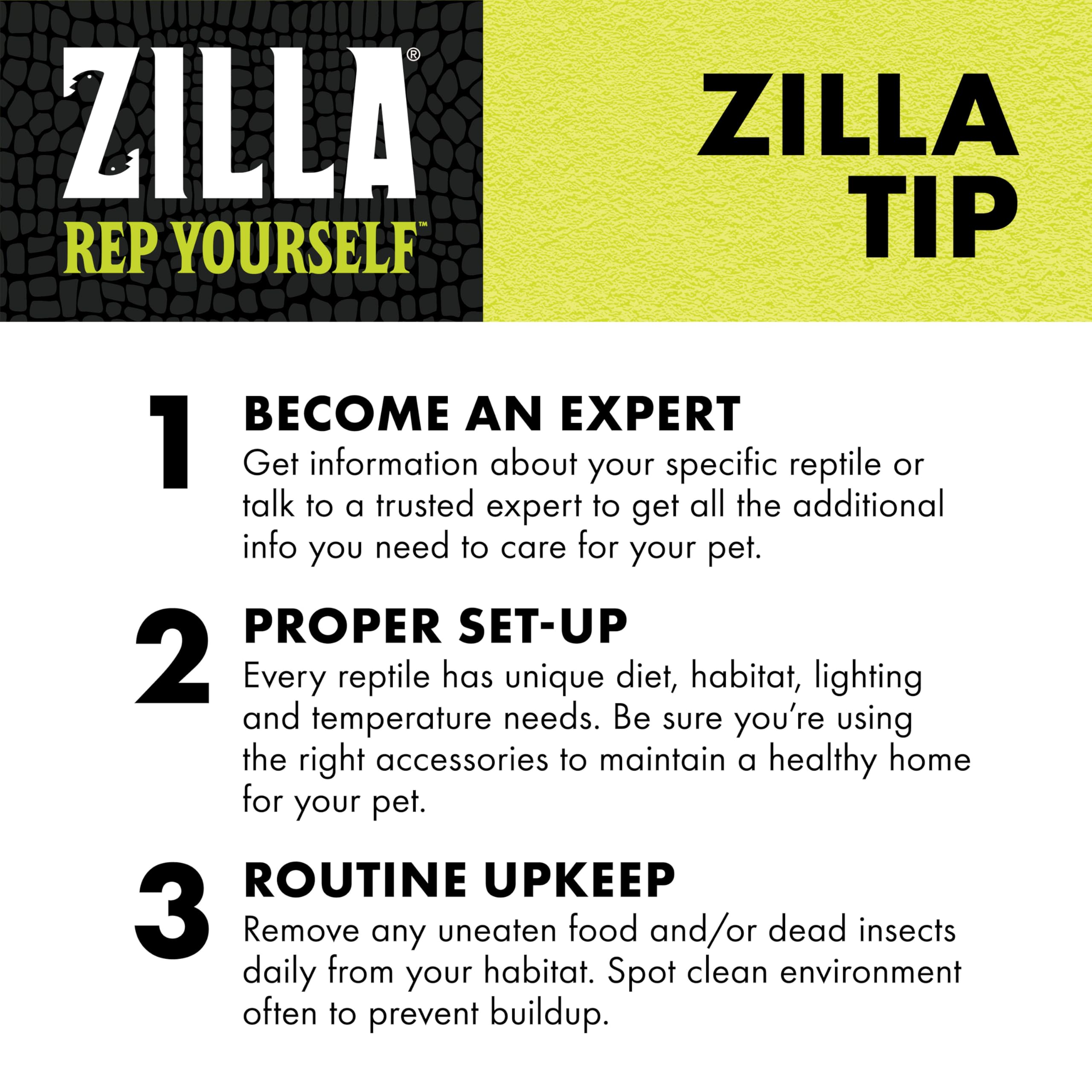 Zilla Micro Habitat Terrarium, Arboreal, with Locking Latch, for Isopods, Spiders, Insects, Large - Image 9