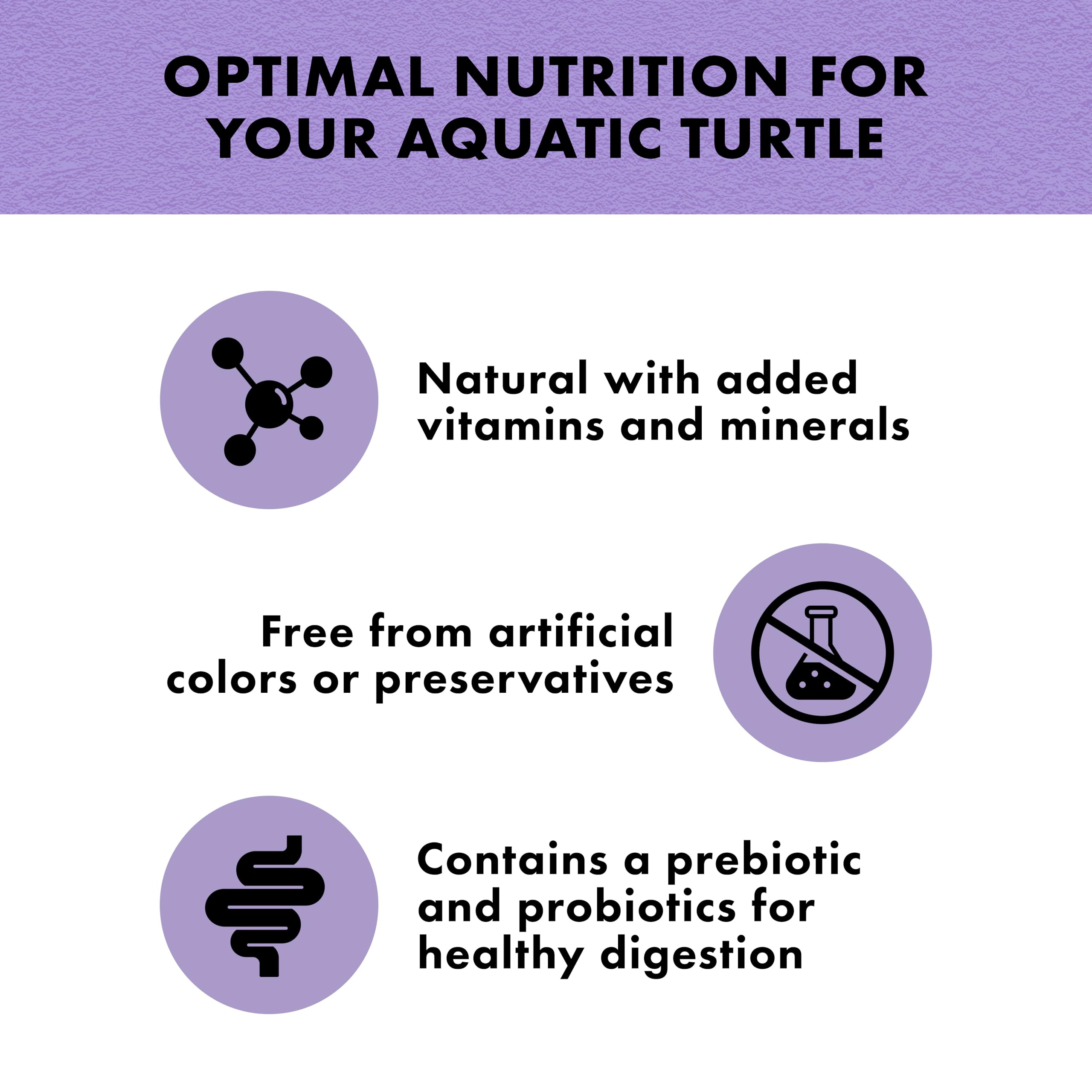 Zilla Pet Aquatic Turtle Sticks, Natural with Added Vitamins and Minerals, Nutrient-Rich Floating Food for Turtles, 4.5 oz - Image 3