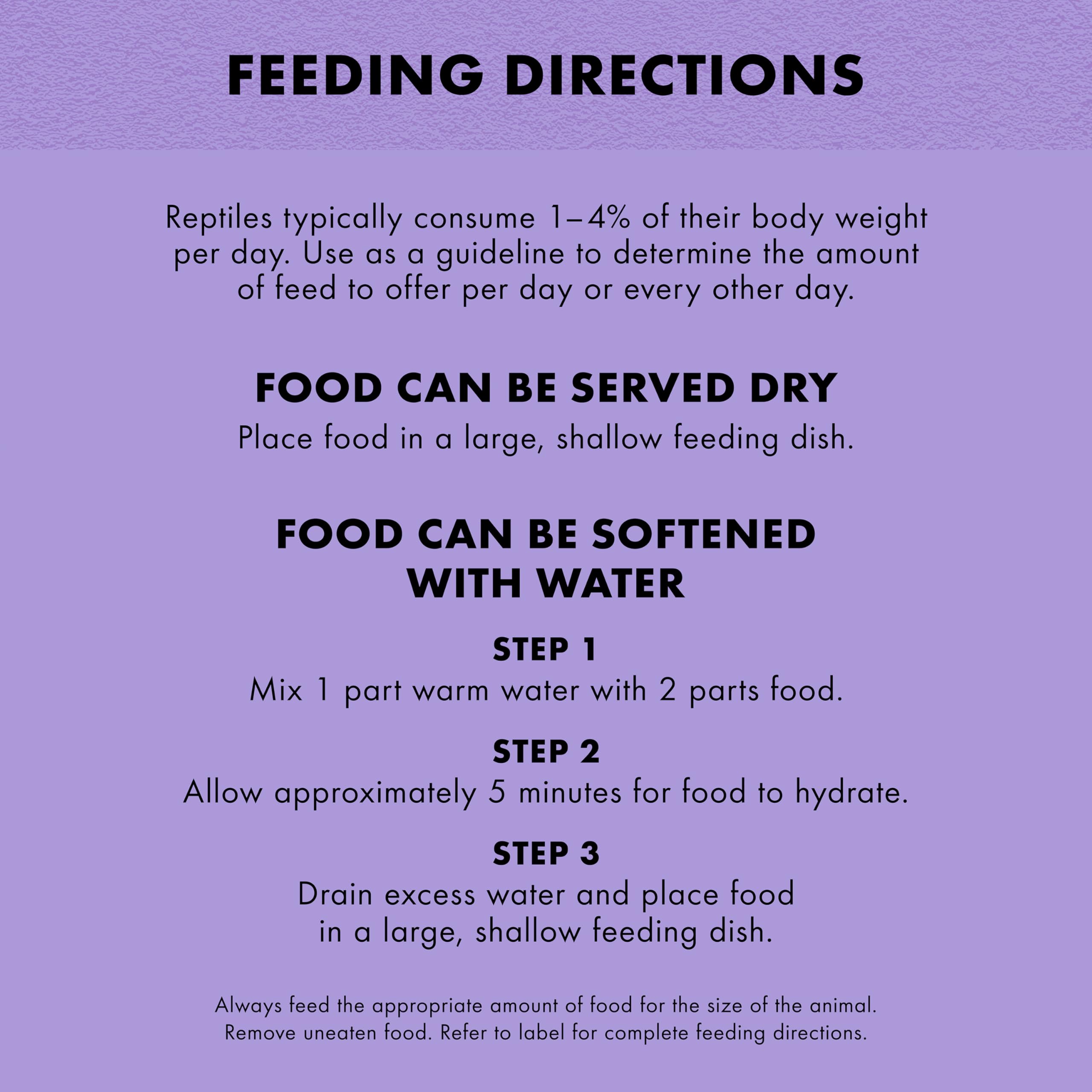 Zilla Pet Reptile Herbivore Food Medley Diet, 4 oz - Image 3