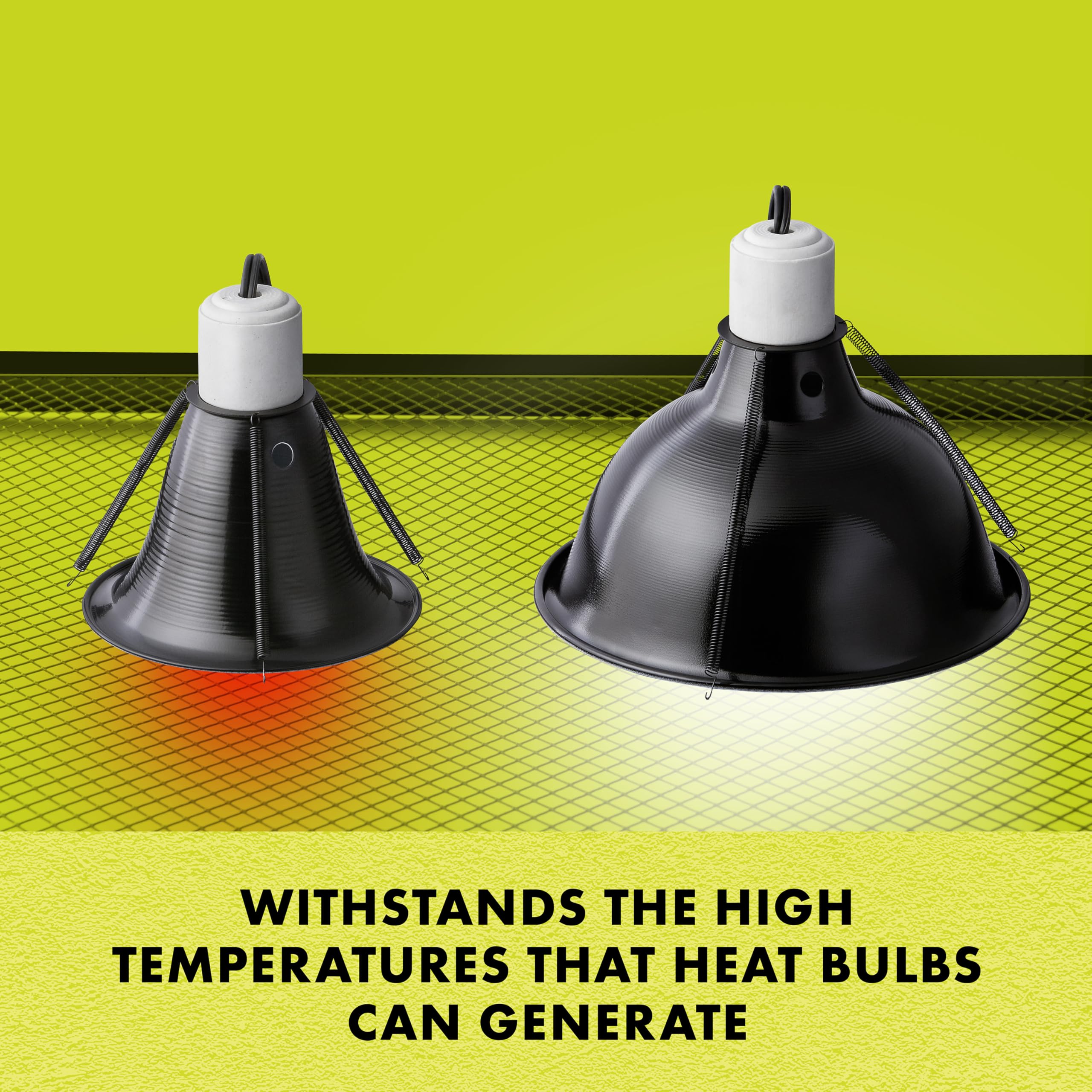 Zilla Pet Reptile Terrarium Fresh Air Screen Cover with Center Hinge 30" x 12" - Image 5