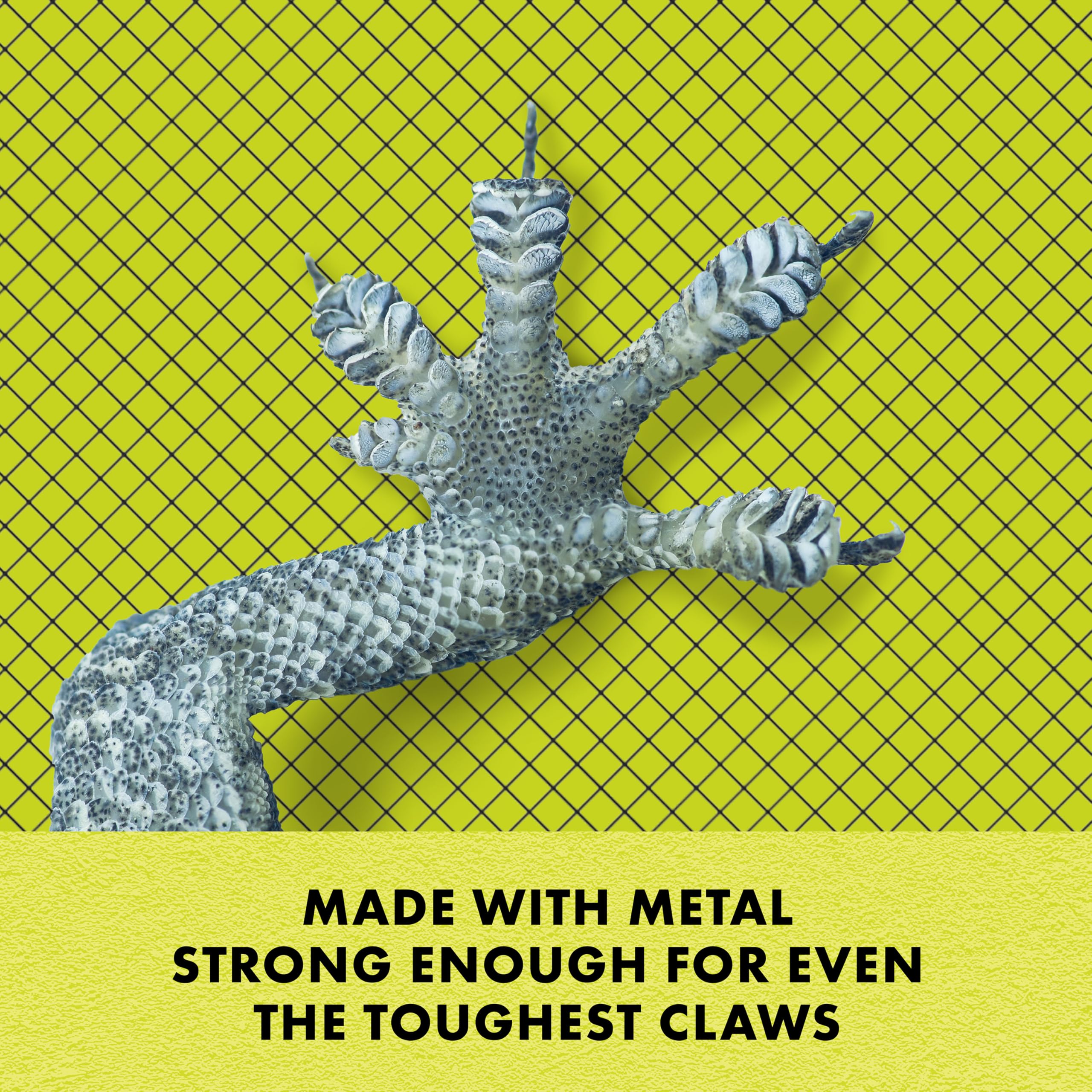 Zilla Pet Reptile Terrarium Fresh Air Screen Cover with Center Hinge 30" x 12" - Image 6