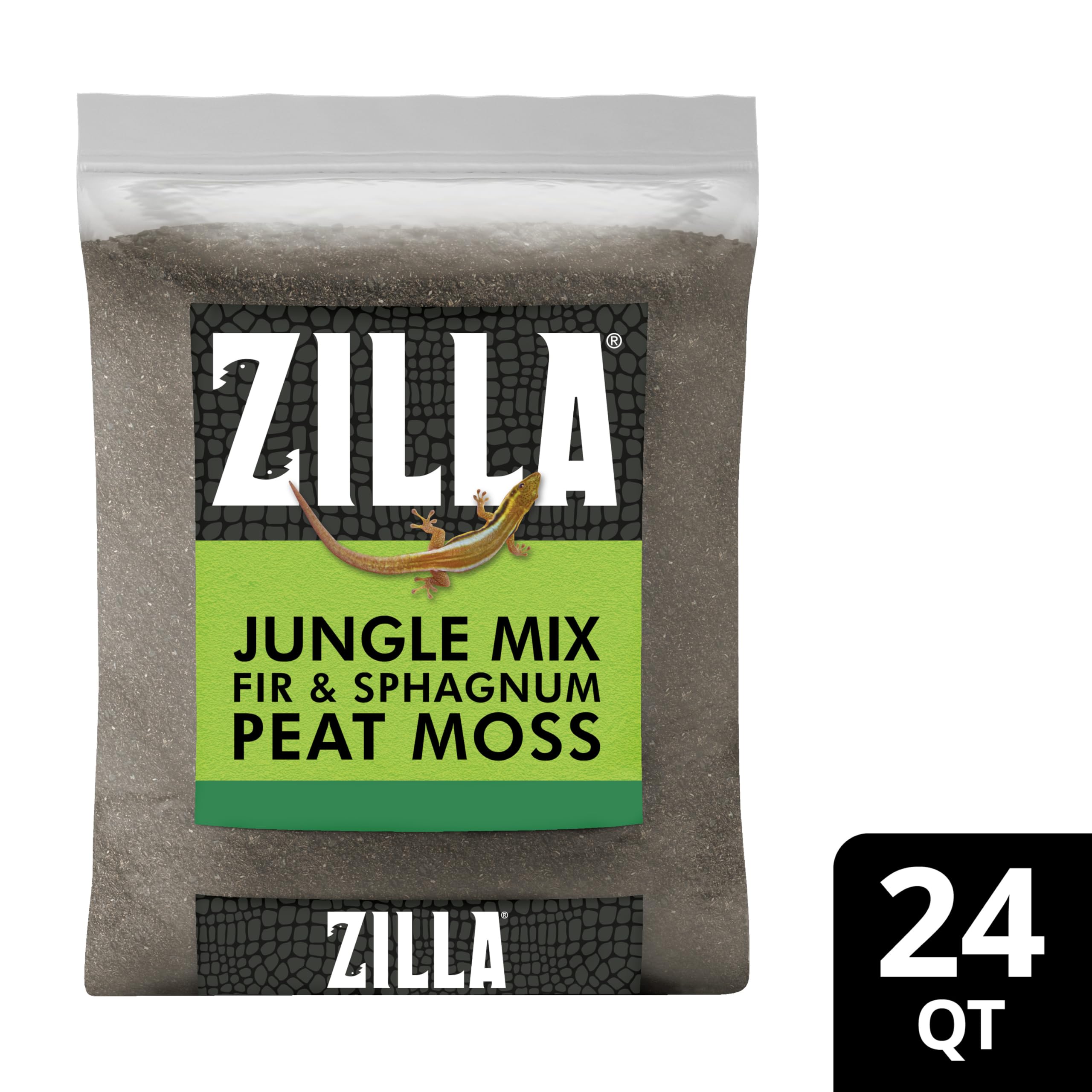 Zilla Pet Reptile Terrarium Substrate Bedding, Jungle Mix, for Frogs, Rainforest Geckos, Toads and Snakes, 24 Quart, 2 Pack - Image 9