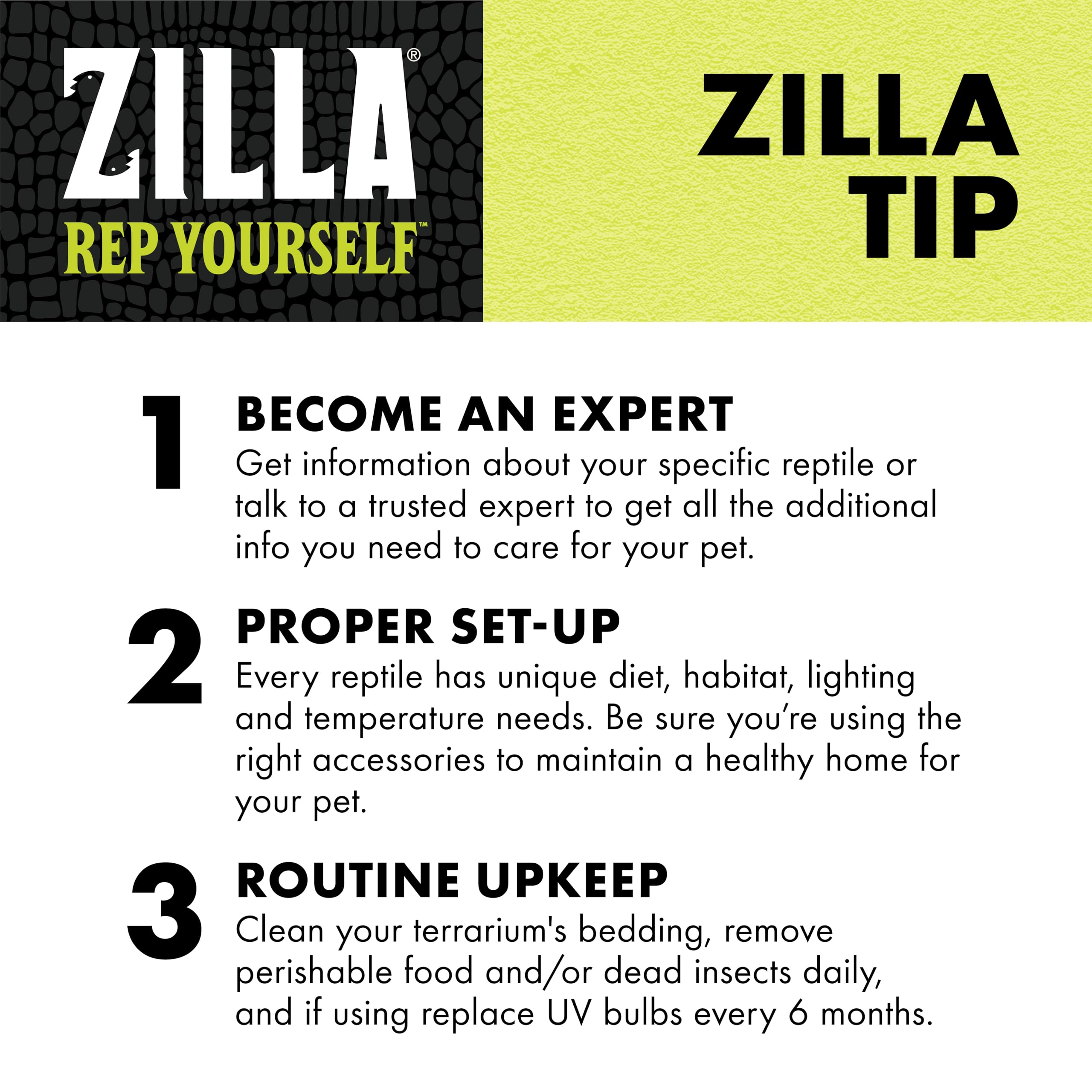 Zilla Rapid Sense UV Detecting Pet Reptile Terrarium Décor, Detects UVB Levels, Crocodile Skull, Medium - Image 8