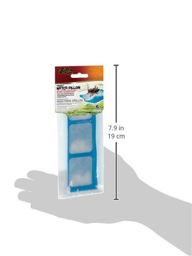Zilla Reptile Food Cricket Water Pillows, 6-Pack - Image 4