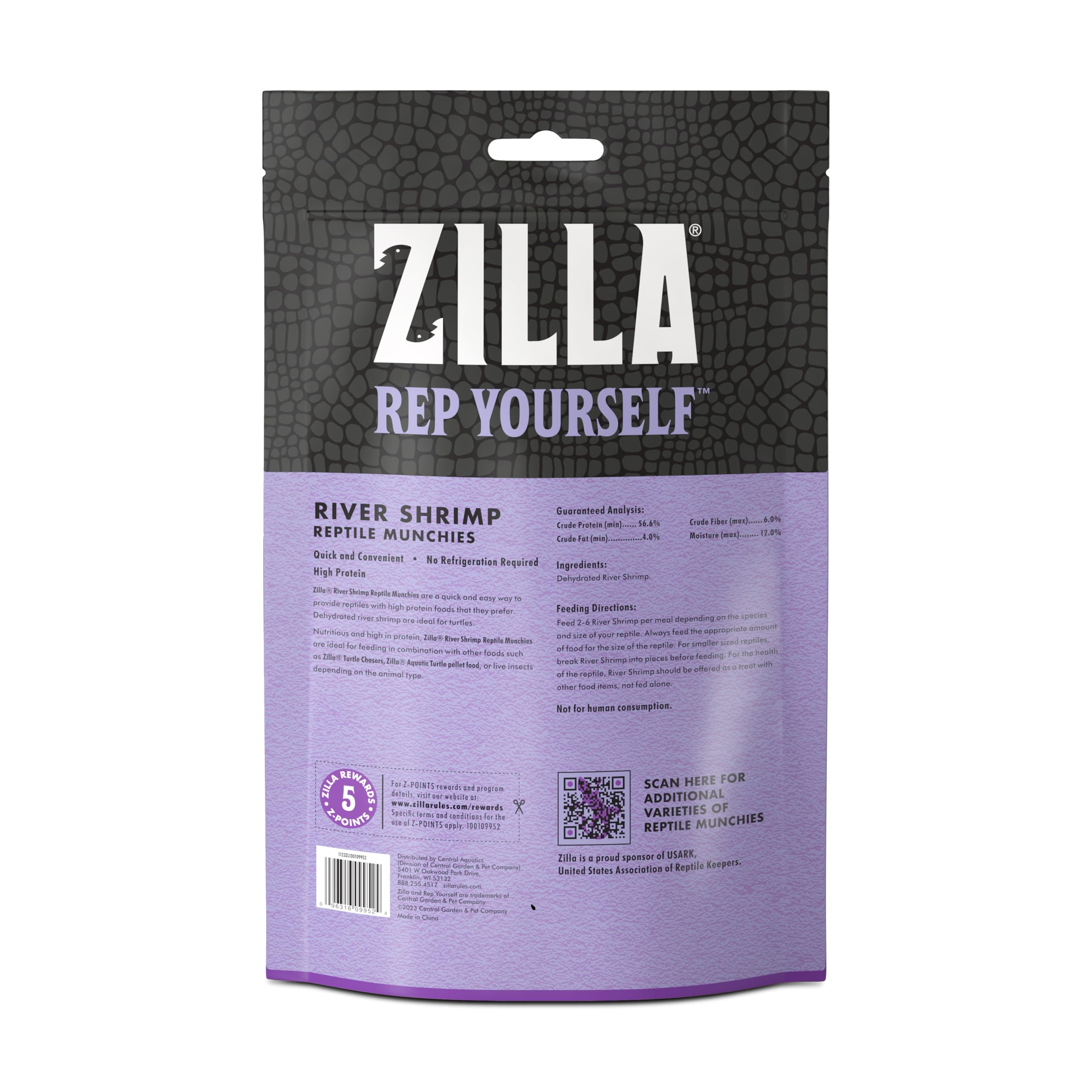 Zilla Reptile Food Munchies River Shrimp for Turtles, Salamanders, Axolotls, and Large Tropical Fish, 2-Ounce - Image 10