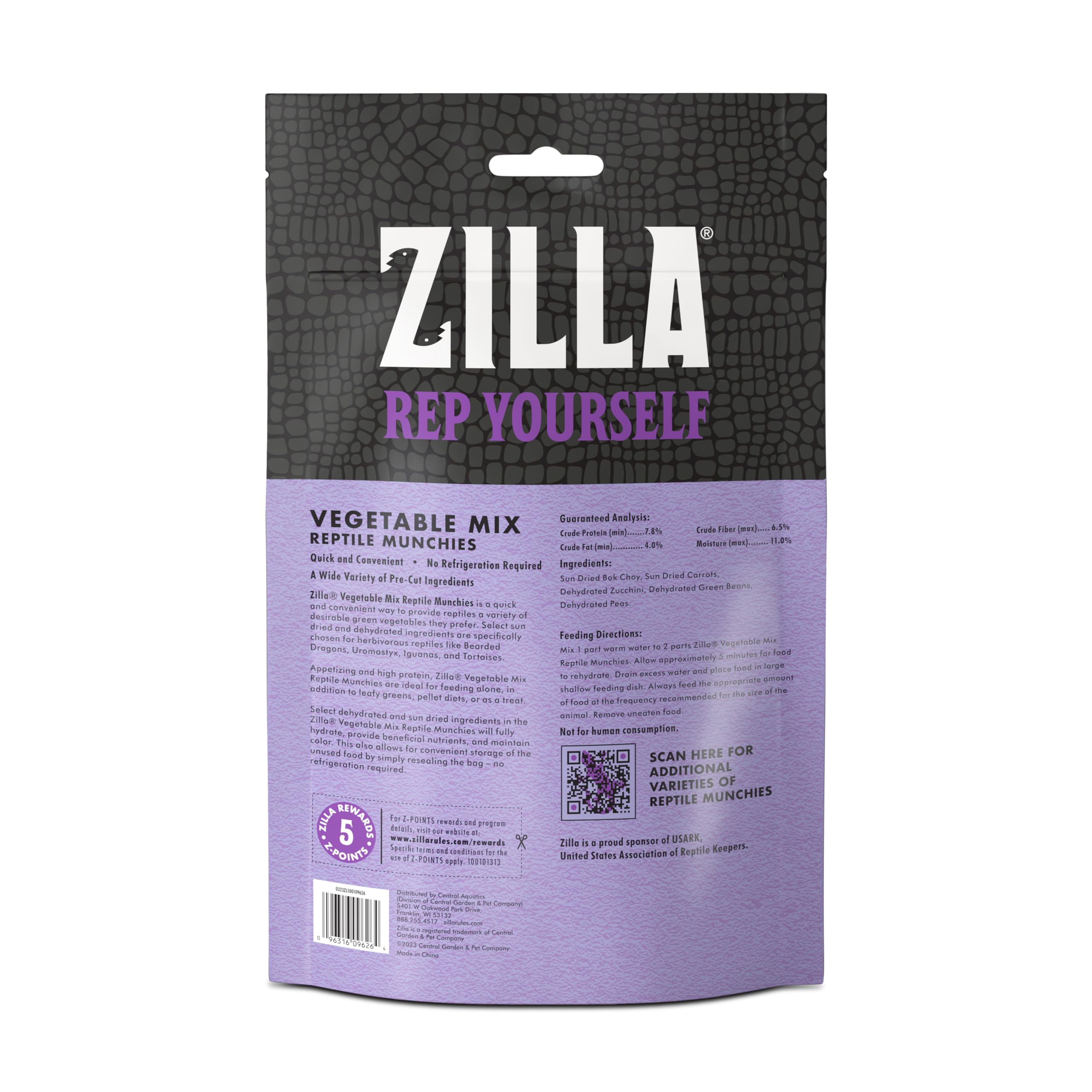 Zilla Reptile Food Munchies Vegetable Mix, 4-Ounce - Image 10