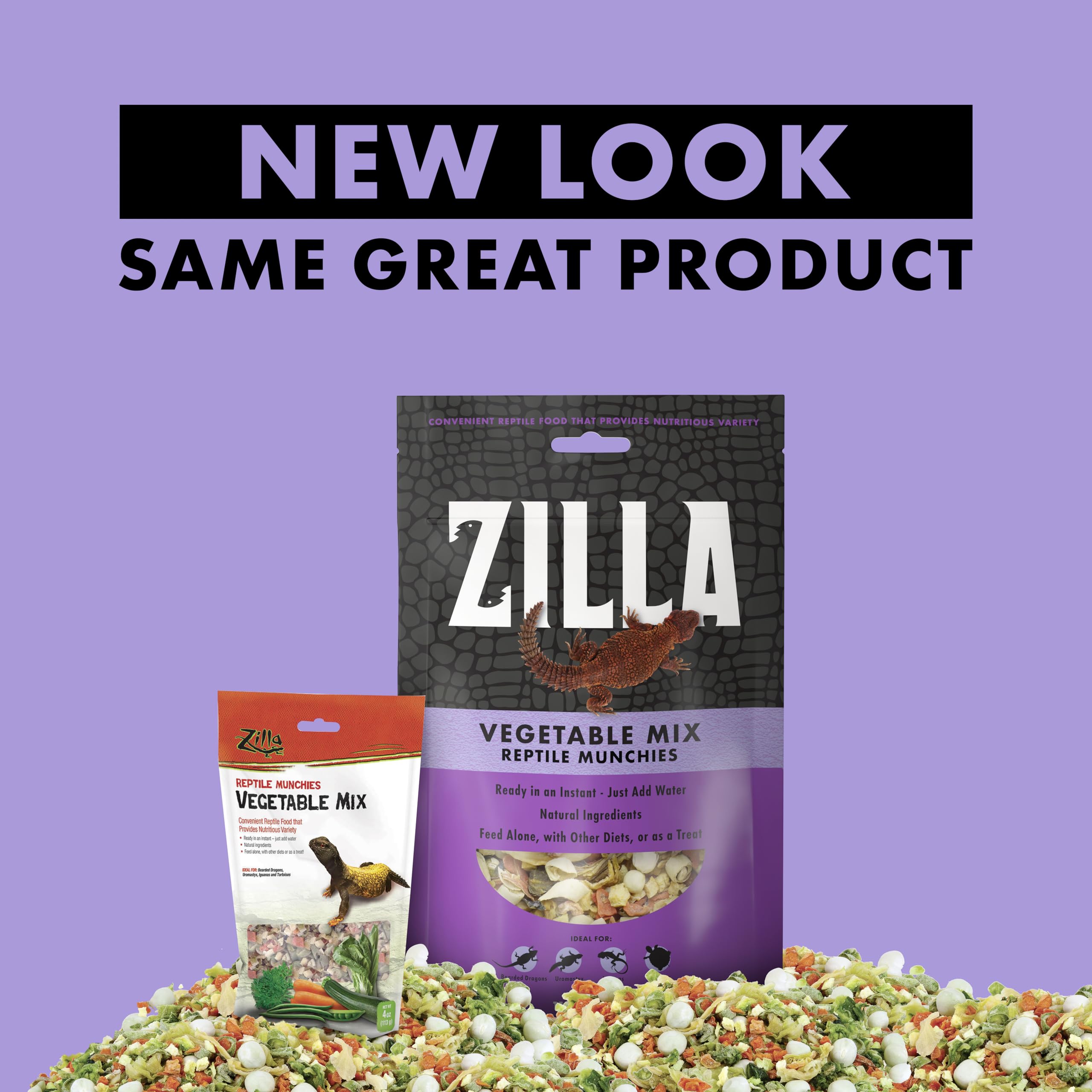 Zilla Reptile Food Munchies Vegetable Mix, 4-Ounce - Image 8