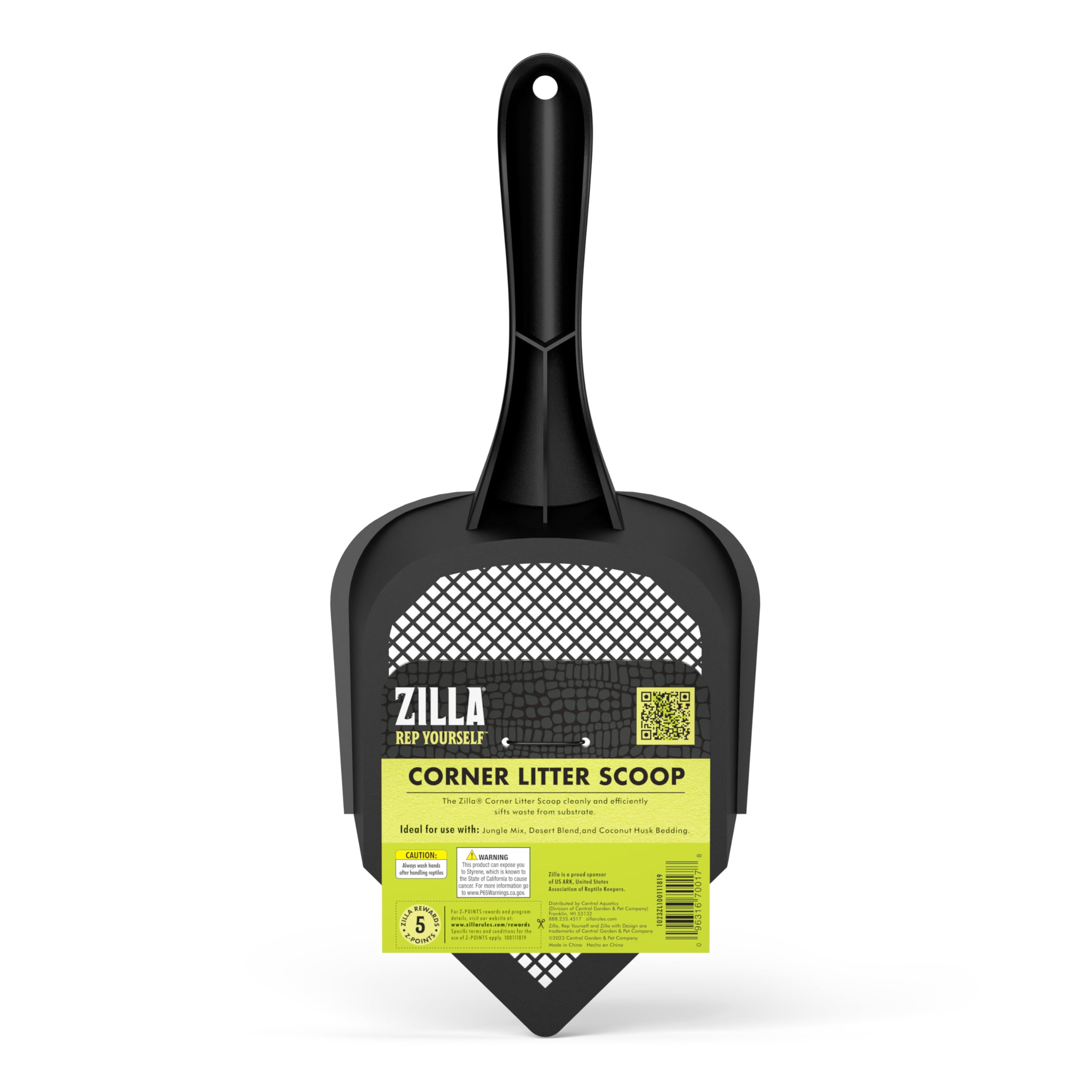 Zilla Reptile Terrarium Bedding Substrate Litter Cleaner Corner Scoop - Image 3