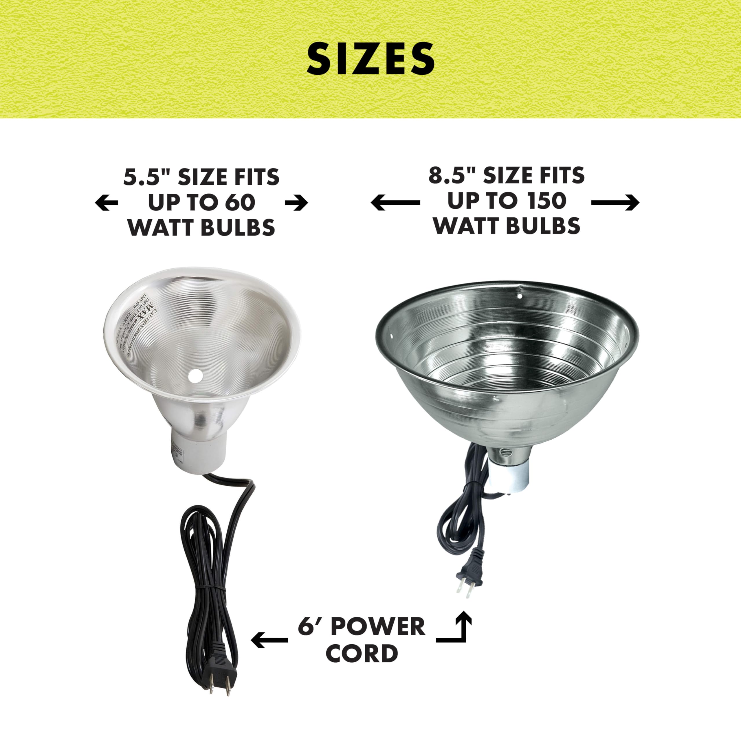 Zilla Silver Reflector Domes 5.5 Inches - Image 7